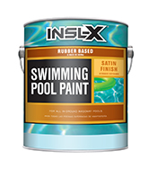 Designer's Paint - Guaynabo Rubber Based Swimming Pool Paint provides a durable low-sheen finish for use in residential and commercial concrete pools. It delivers excellent chemical and abrasion resistance and is suitable for use in fresh or salt water. Also acceptable for use in chlorinated pools. Use Rubber Based Swimming Pool Paint over previous chlorinated rubber paint or synthetic rubber-based pool paint or over bare concrete, marcite, gunite, or other masonry surfaces in good condition.

OTC-compliant, solvent-based pool paint
For residential or commercial pools
Excellent chemical and abrasion resistance
For use over existing chlorinated rubber or synthetic rubber-based pool paints
Ideal for bare concrete, marcite, gunite & other masonry
For use in fresh, salt water, or chlorinated poolsboom