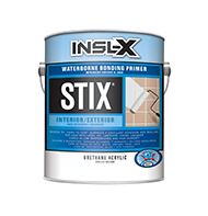 Designer's Paint - Guaynabo Stix Waterborne Bonding Primer is a premium-quality, acrylic-urethane primer-sealer with unparalleled adhesion to the most challenging surfaces, including glossy tile, PVC, vinyl, plastic, glass, glazed block, glossy paint, pre-coated siding, fiberglass, and galvanized metals.

Bonds to "hard-to-coat" surfaces
Cures in temperatures as low as 35° F (1.57° C)
Creates an extremely hard film
Excellent enamel holdout
Can be top coated with almost any productboom