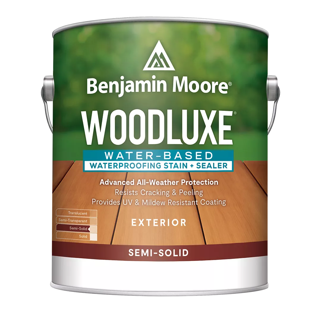 Designer's Paint - Guaynabo The ultimate protection for outdoor beauty. An innovative line of water-based exterior stains, Woodluxe sets your staining projects up for success. Ideal for a variety of woods like cedar, pine, pressure treated southern yellow pine (PTSYP), and redwood.boom